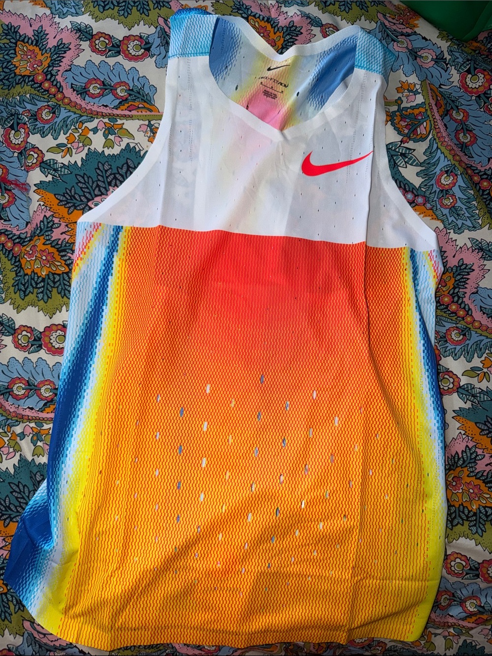 New NWOT Nike Pro Elite Team Distance ADV Running Singlet Jersey